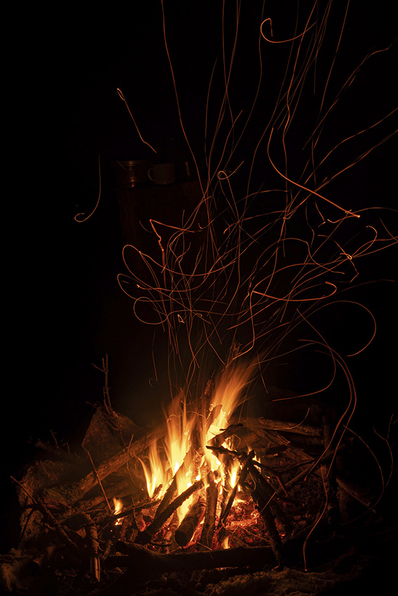 Campfire - larger format
